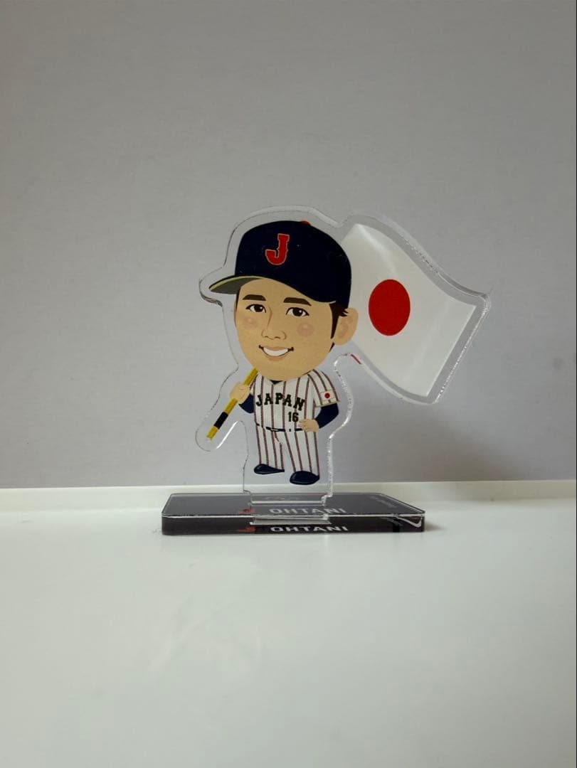 2026年　WBC 侍ジャパン アクリルスタンド　大谷翔平選手　ガチャガチャ