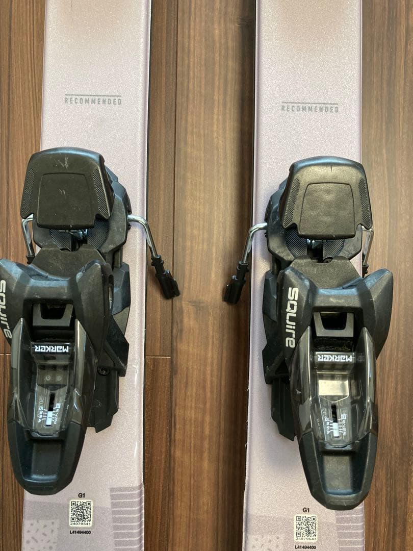 Salomon QST Spark 、Marker Squire 11