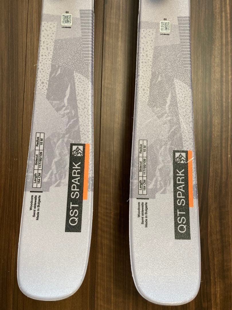 Salomon QST Spark 、Marker Squire 11