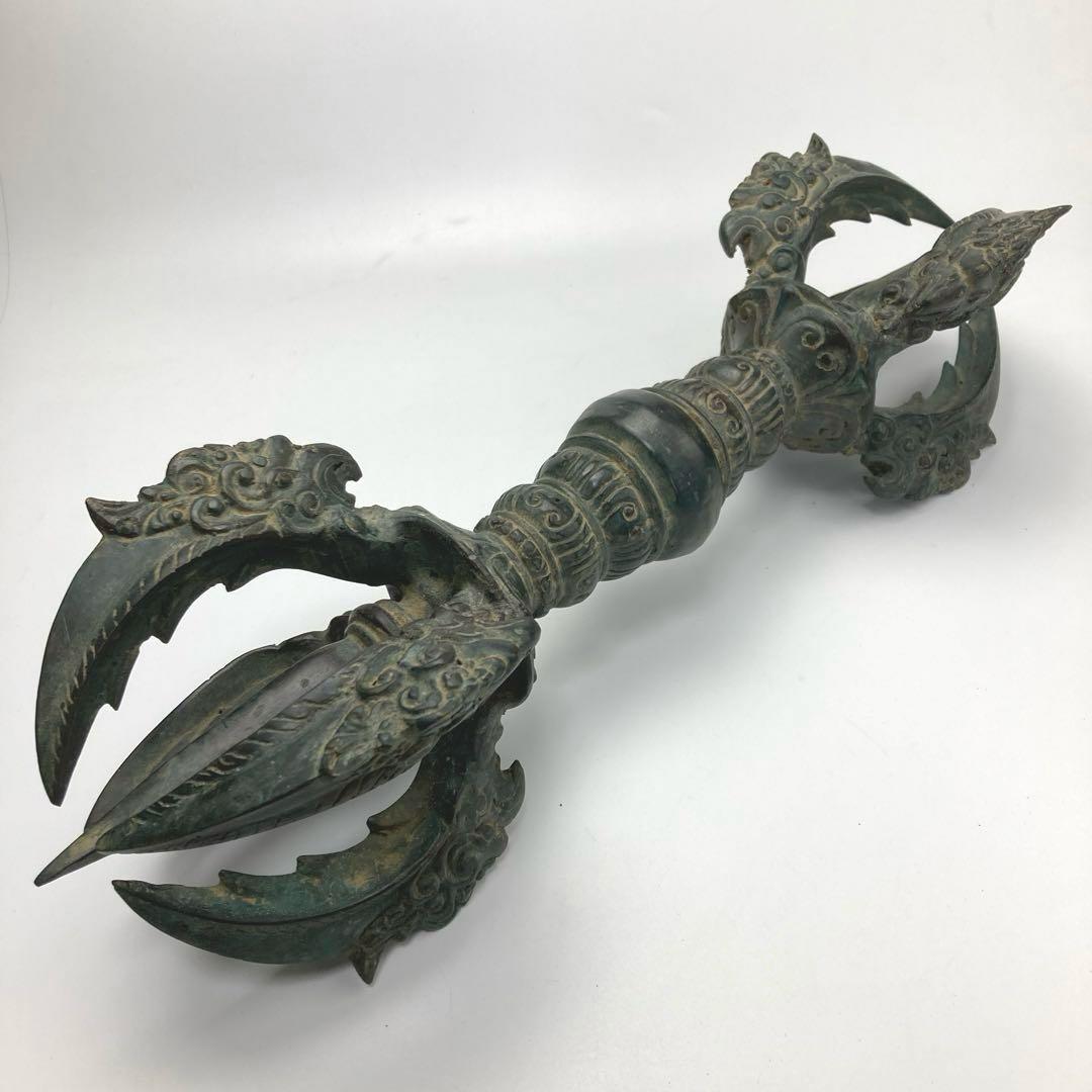 五鈷杵　ヴァジュラ　全長約43cm