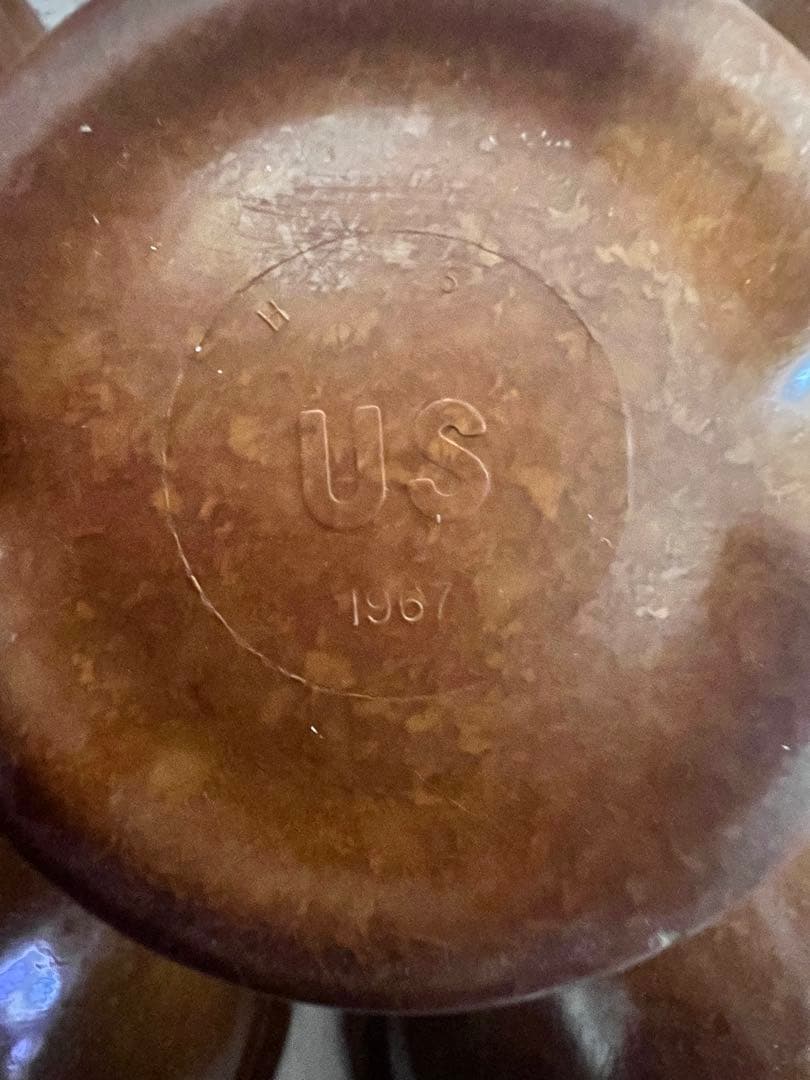 米軍　ベトナム戦　1967年　メラミン　食器セット