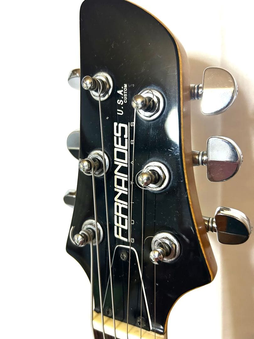 エレキギター FERNANDES APG-65 HAGANEメンバーサイン入り