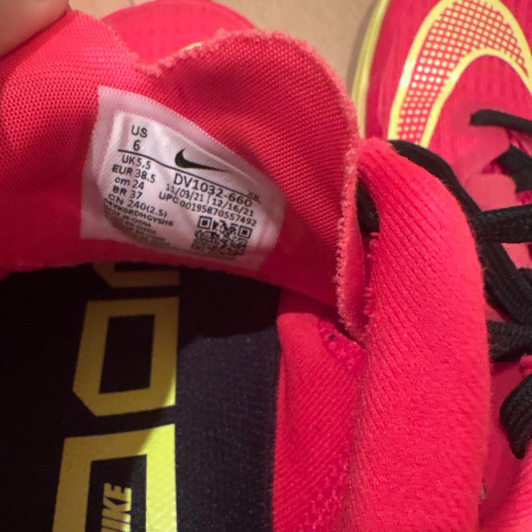Nike Zoom Fly ランニングシューズ　赤　ライバルフライ　24cm