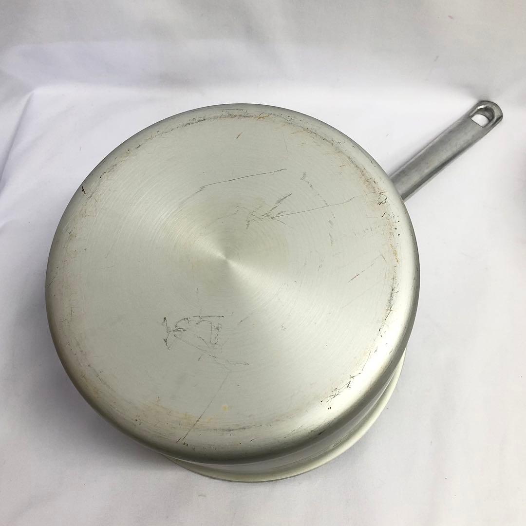 31】マイスター 片手深型鍋 15cm 18cm２点セット 北陸アルミ ホクア