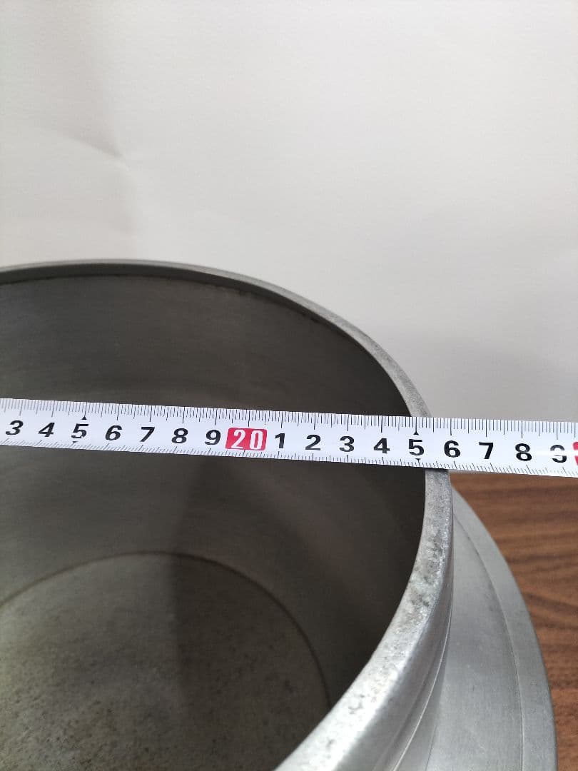羽釜25cm ・かまど・お釜・アンティーク・キャンプ 木製蓋付き