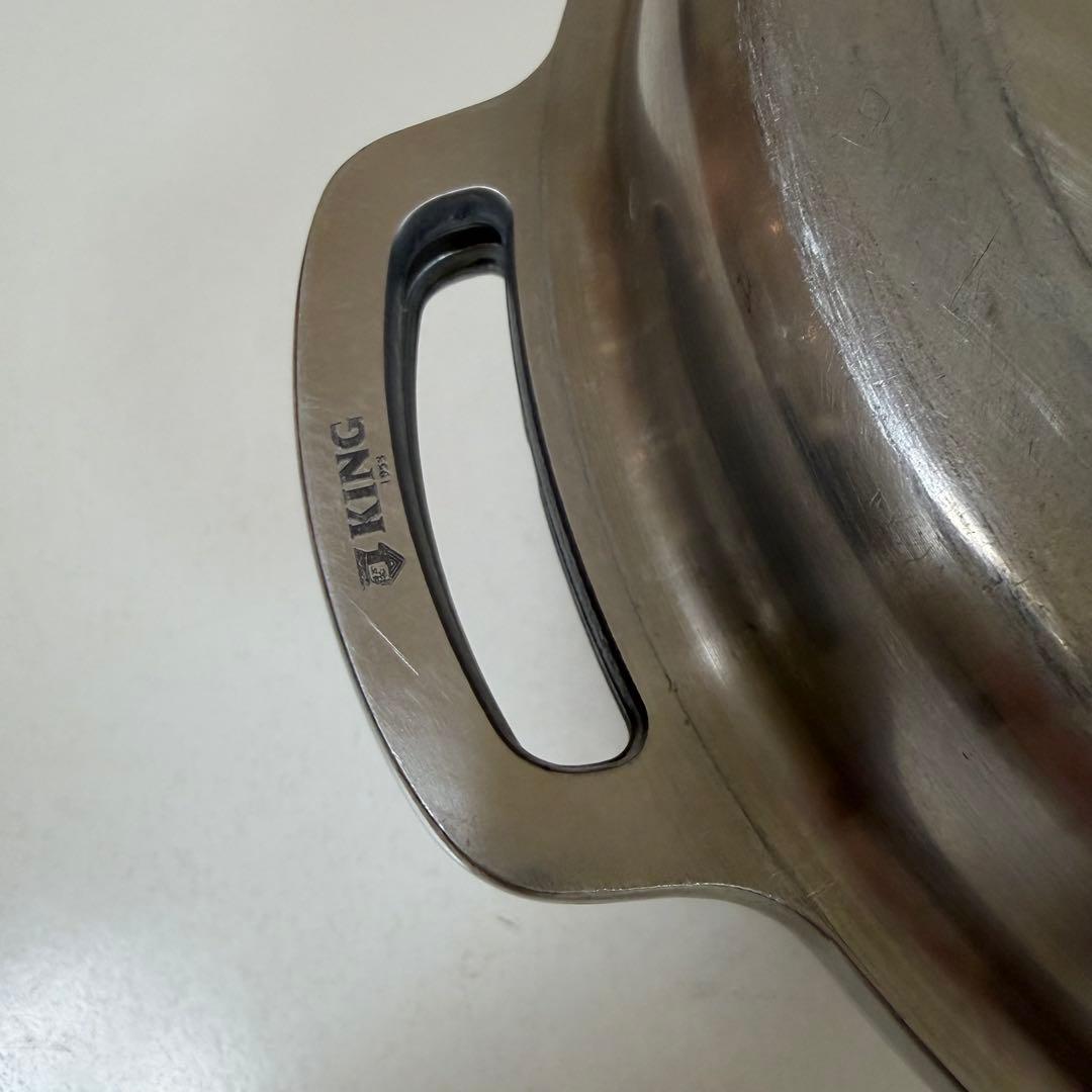 KING無水鍋　24cm IH・ガス直火対応