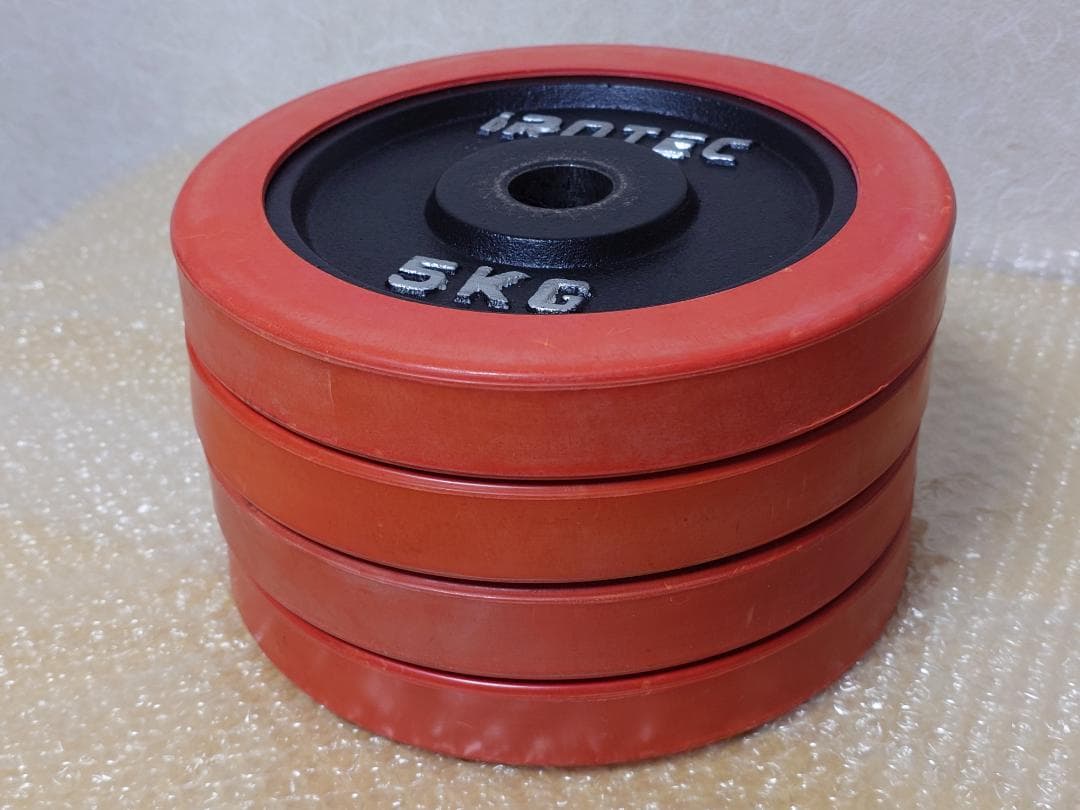 iROTEC ダンベルプレート 5kg×4枚