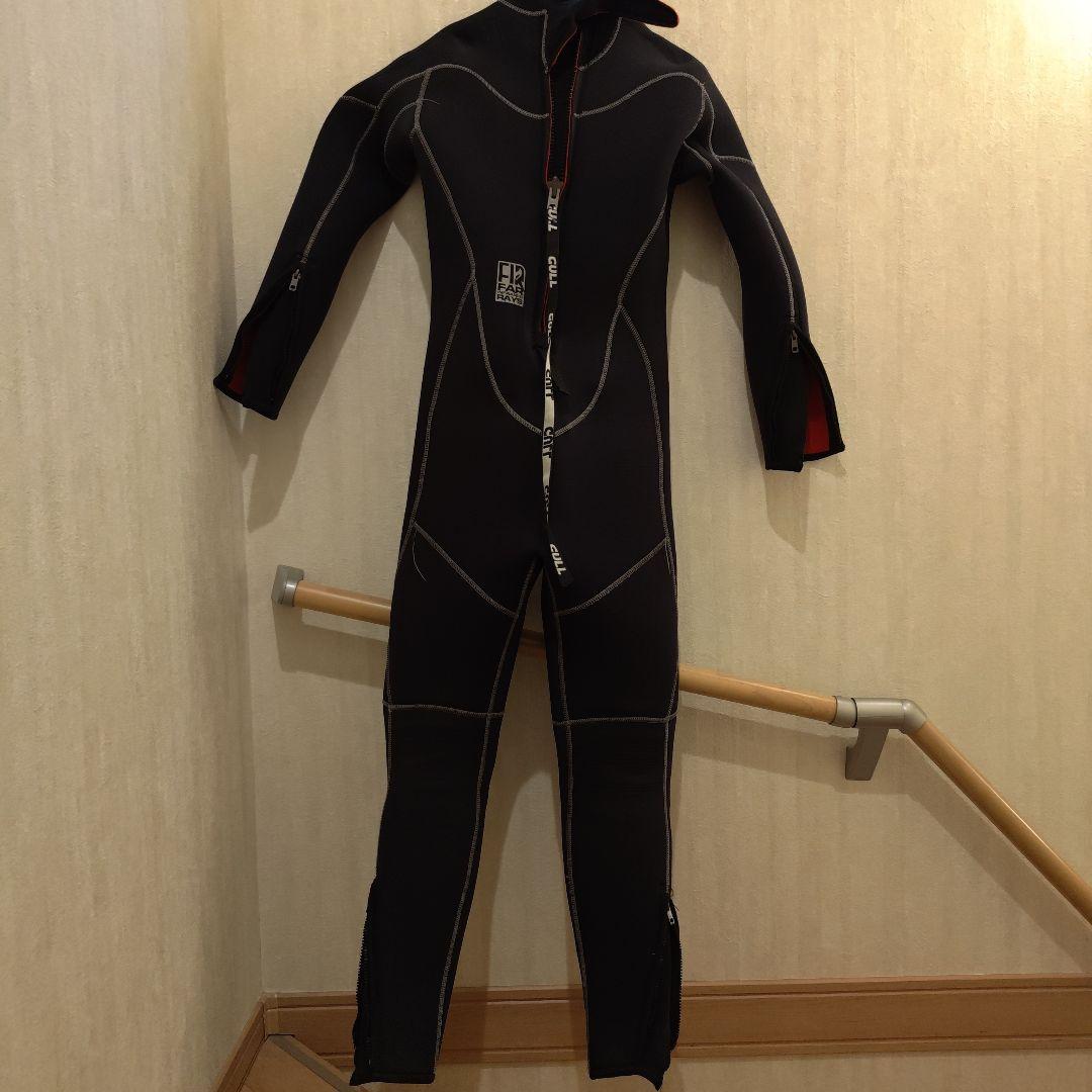 メンズ ウェットスーツ 5mm 裏起毛 ダイビング Mサイズ 160-165cm