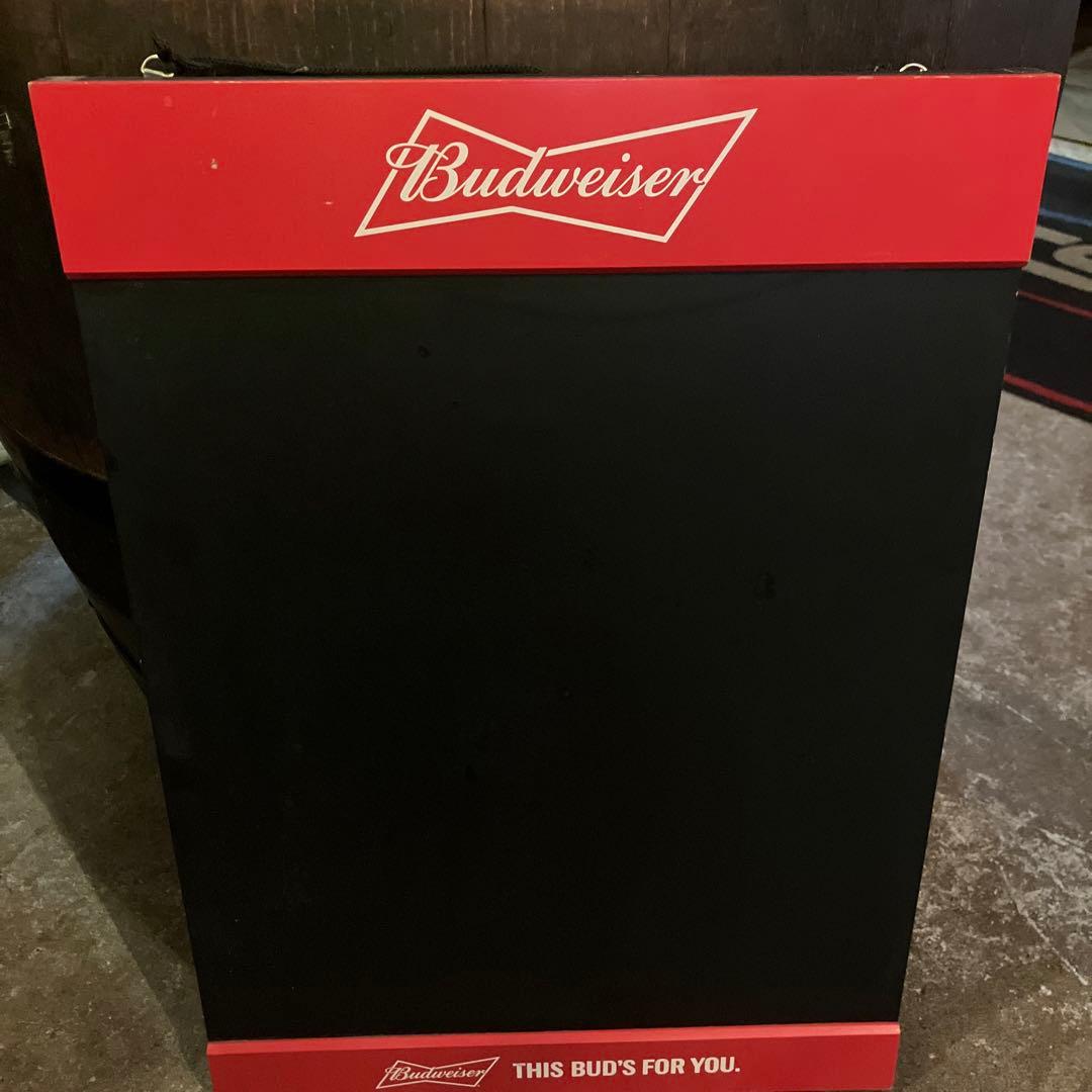 Budweiser ウェルカムボード　bar メニューボード