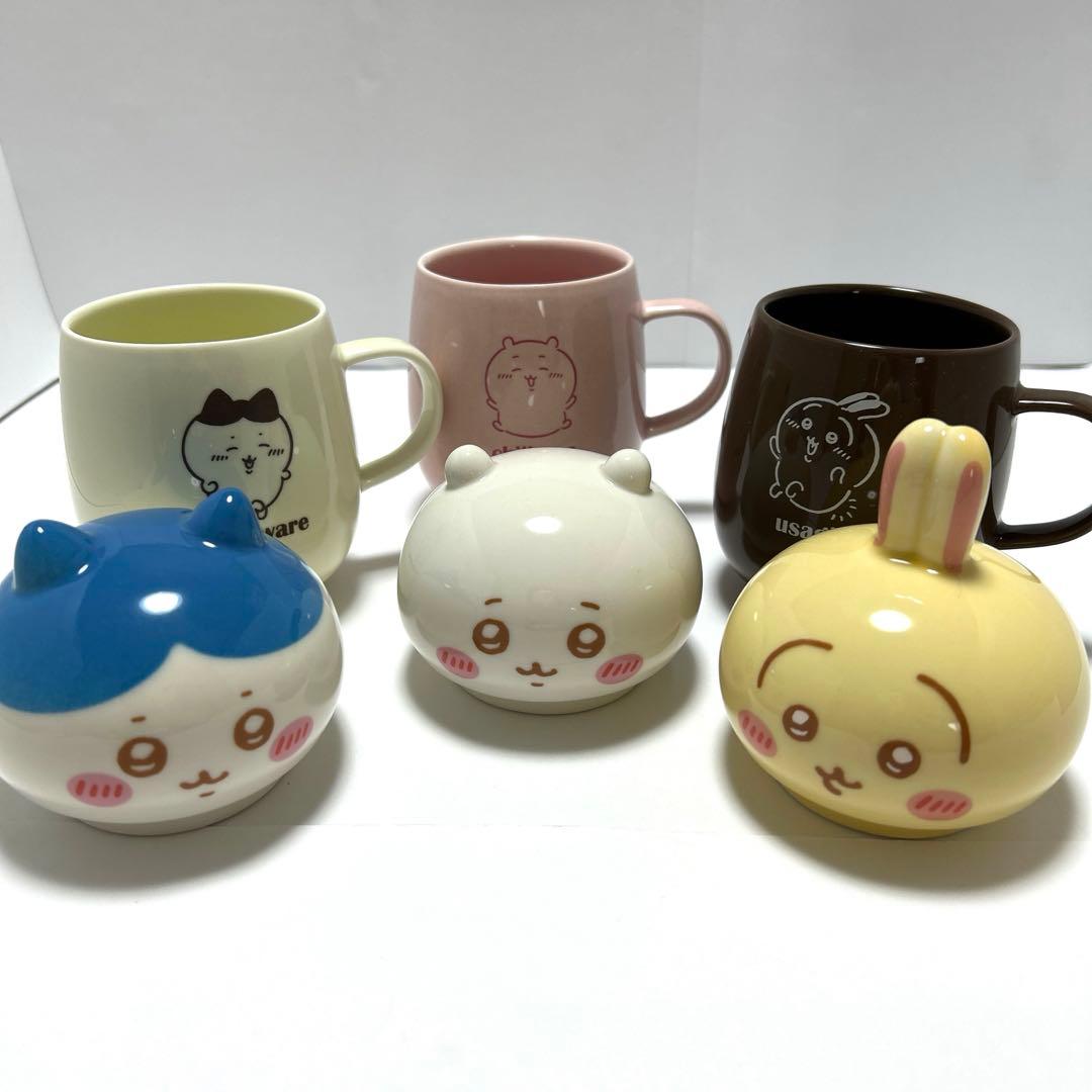 大人気ちいかわ　チルタイム蓋付きマグカップ　3種セット　新品　未使用