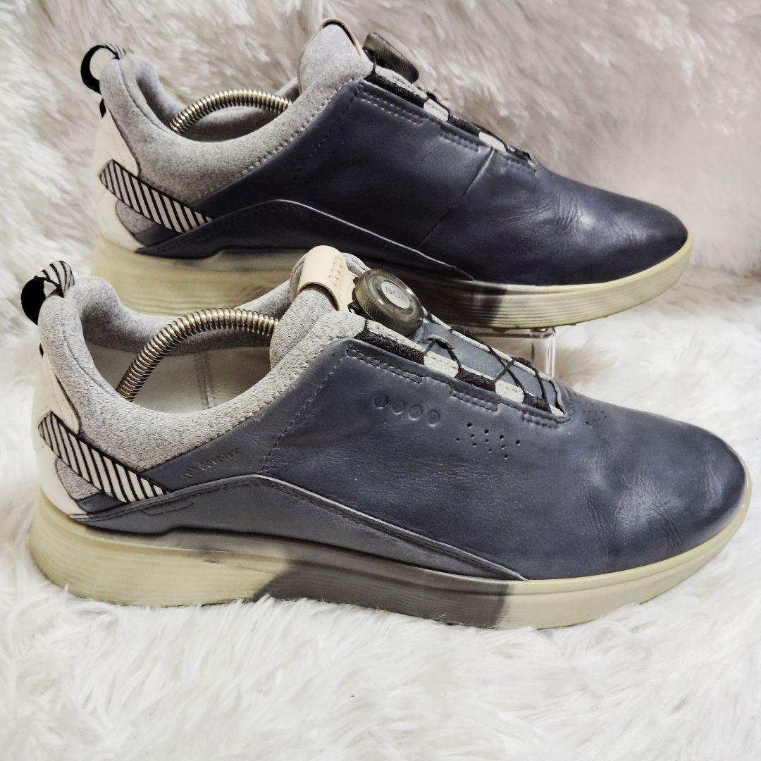 ECCO S-THREE BOA GTX 42/26.5 ネイビー リペア済