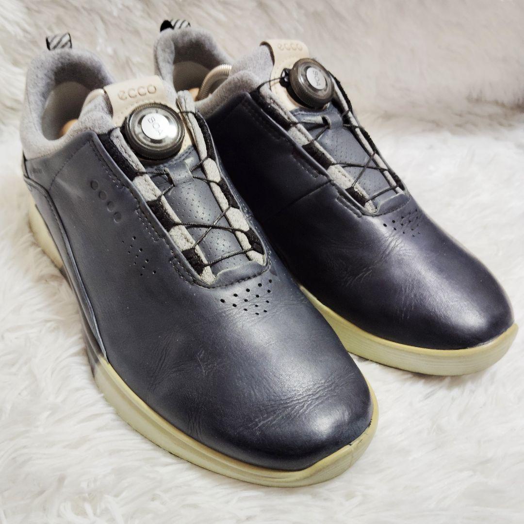 ECCO S-THREE BOA GTX 42/26.5 ネイビー リペア済