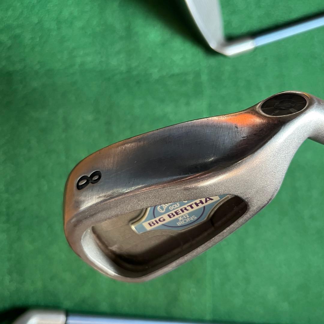 キャロウェイ BIG BERTHA X-12 アイアン 6本セット 6〜PW