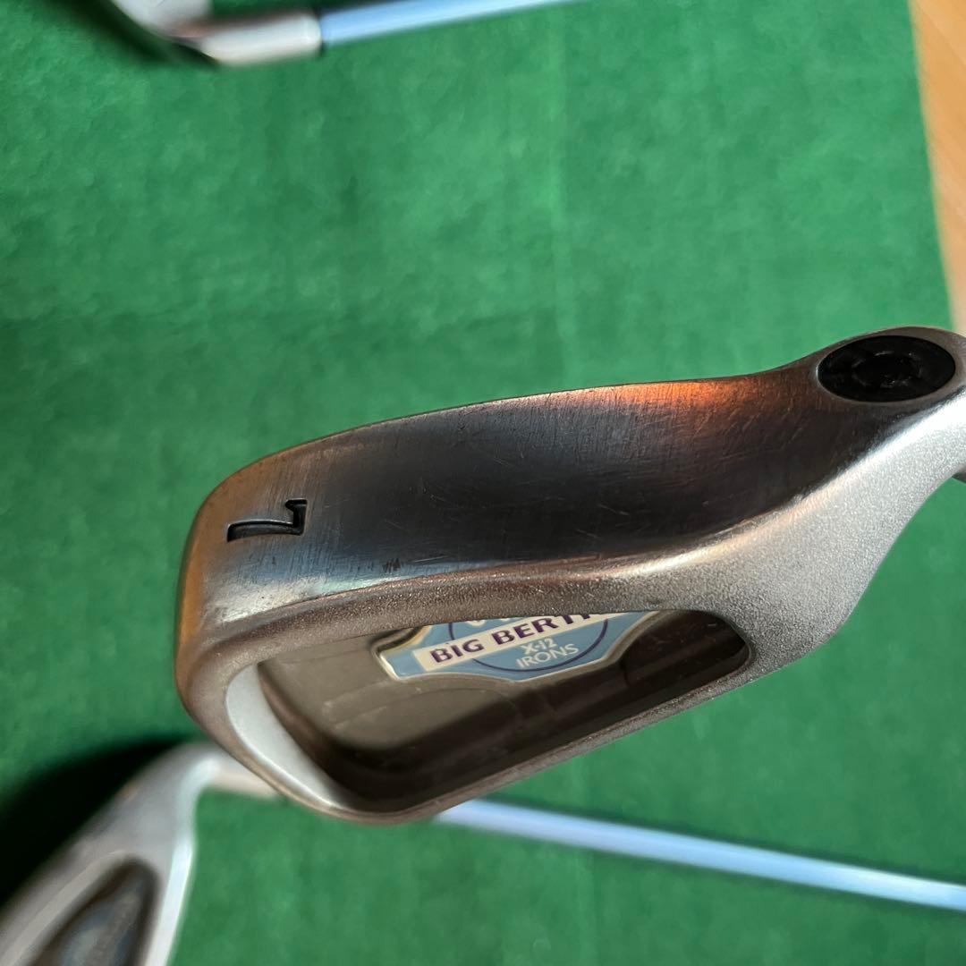 キャロウェイ BIG BERTHA X-12 アイアン 6本セット 6〜PW