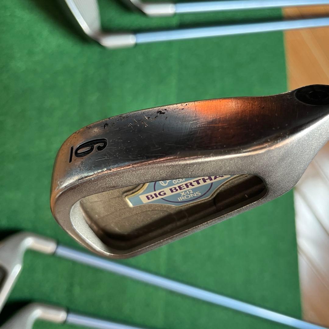 キャロウェイ BIG BERTHA X-12 アイアン 6本セット 6〜PW