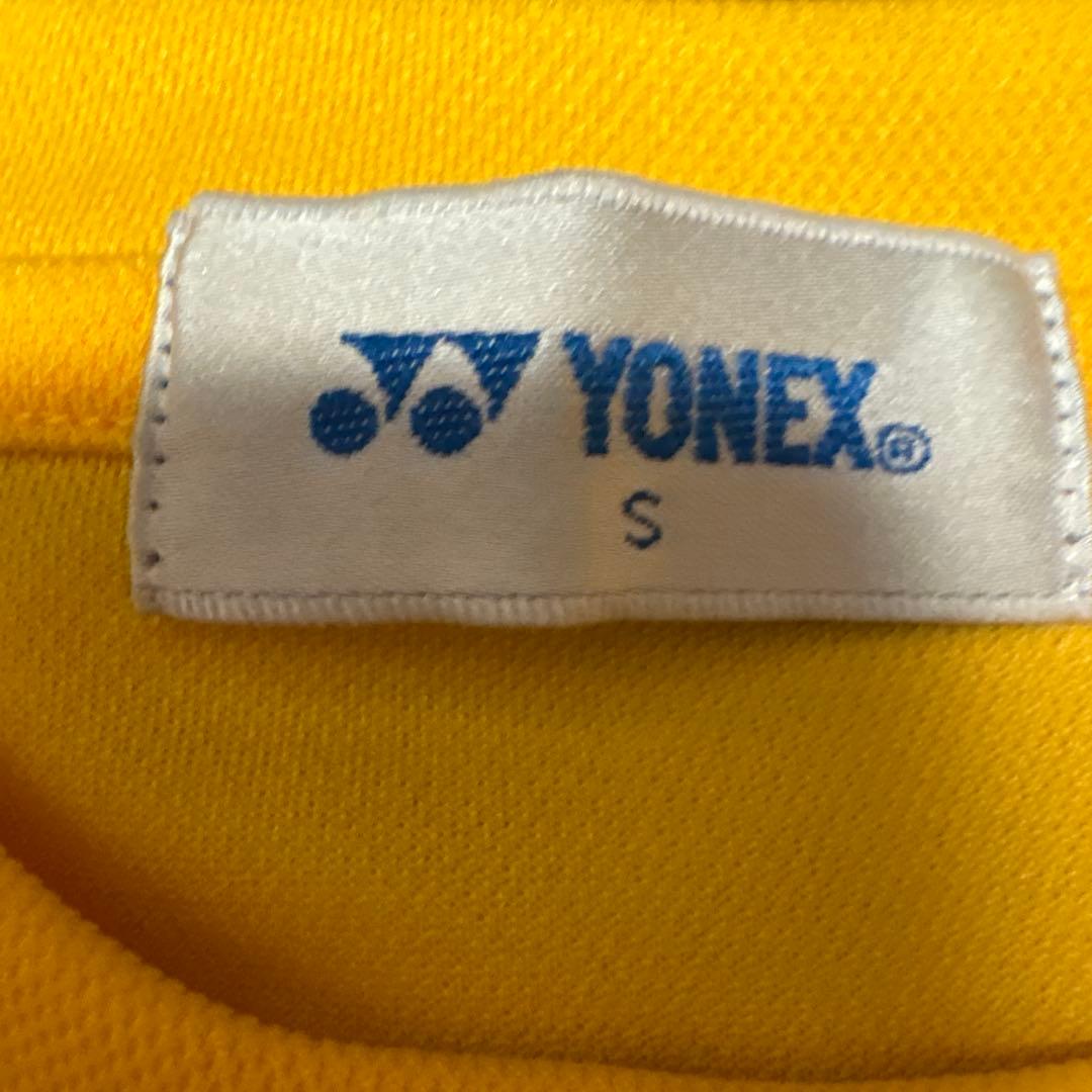 YONEX イエロー TONAMI Tシャツ Sサイズ