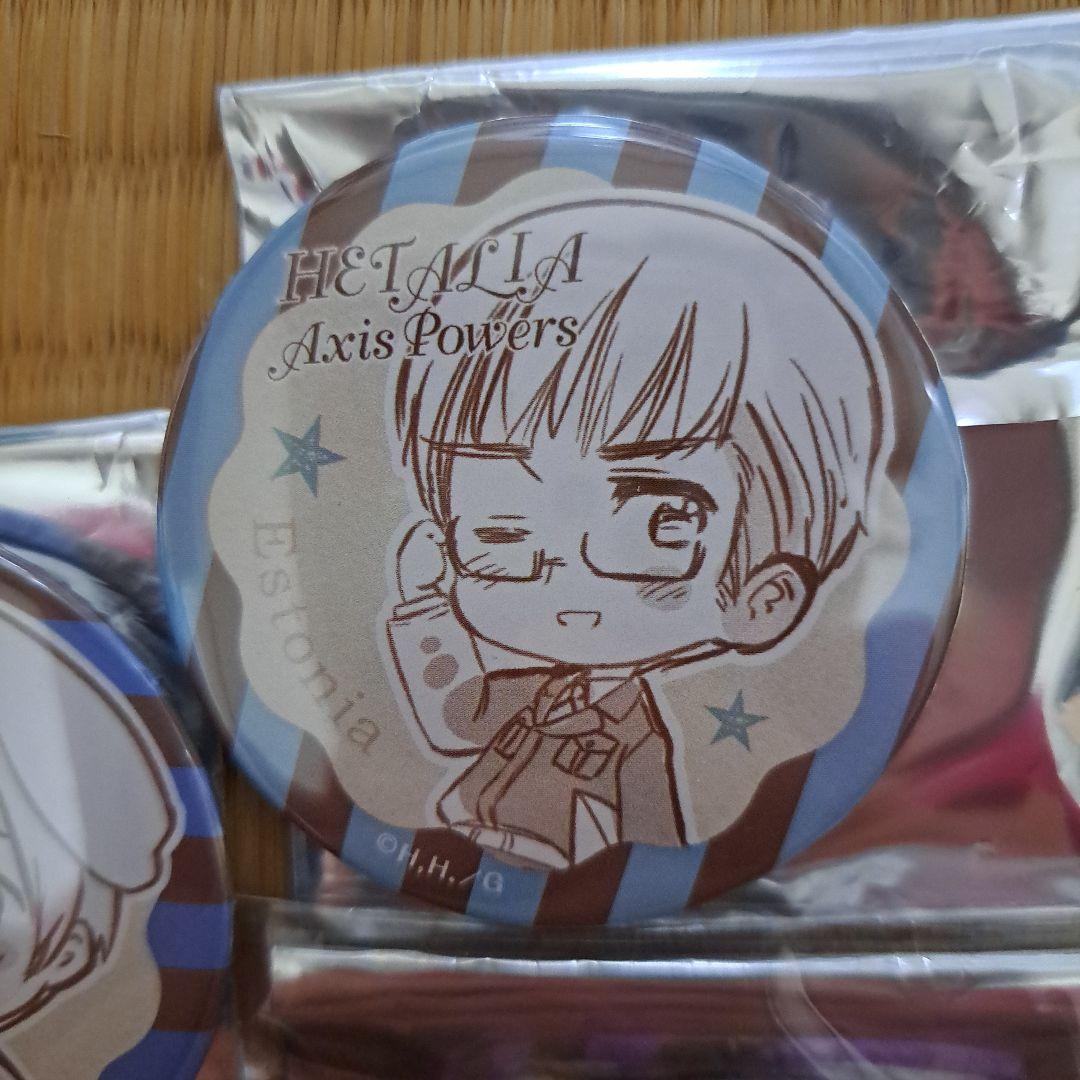 ヘタリア Axis Powers 缶バッジ 6個セット