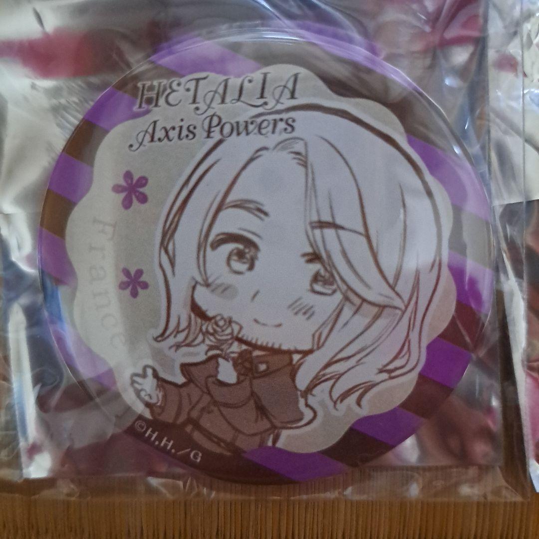 ヘタリア Axis Powers 缶バッジ 6個セット