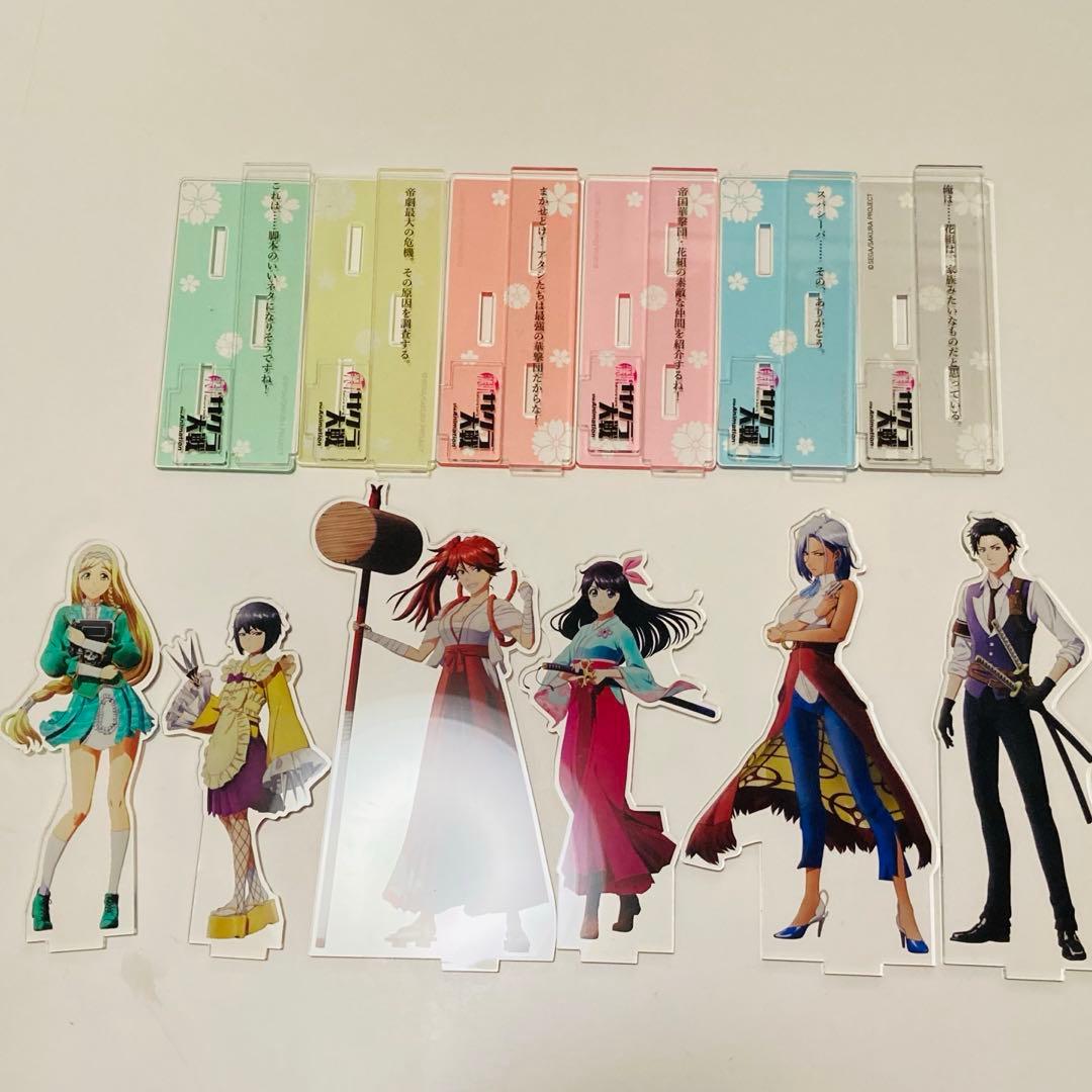 美品✳️新サクラ大戦『the Animation アクスタ6個セット』天宮さくら…