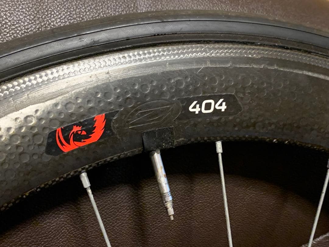 ZIPP 404 チューブラー フロントのみ 700c