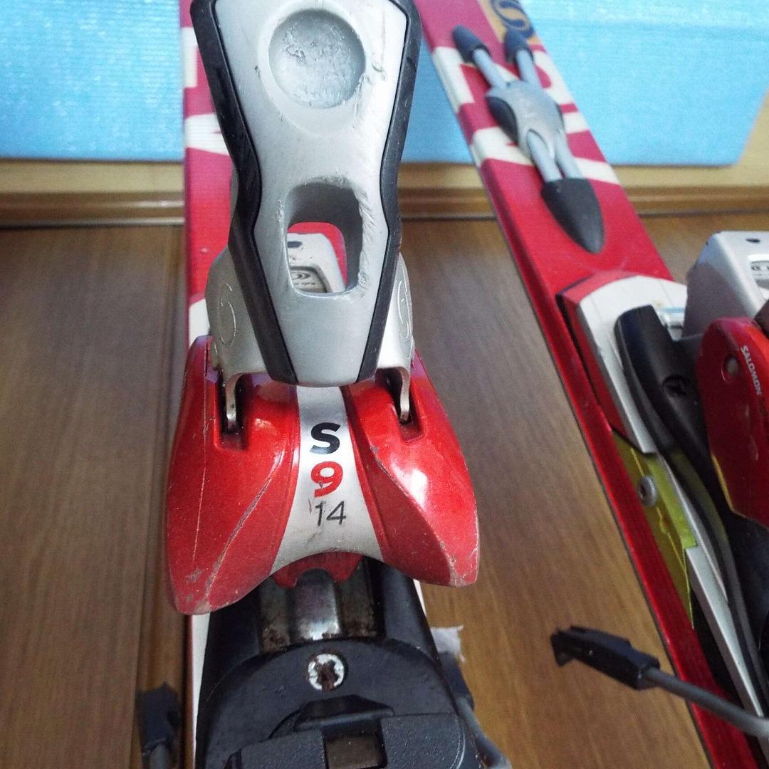 美品　純GS競技用　SALOMON EQUIPE10 2V 180cm-1/2