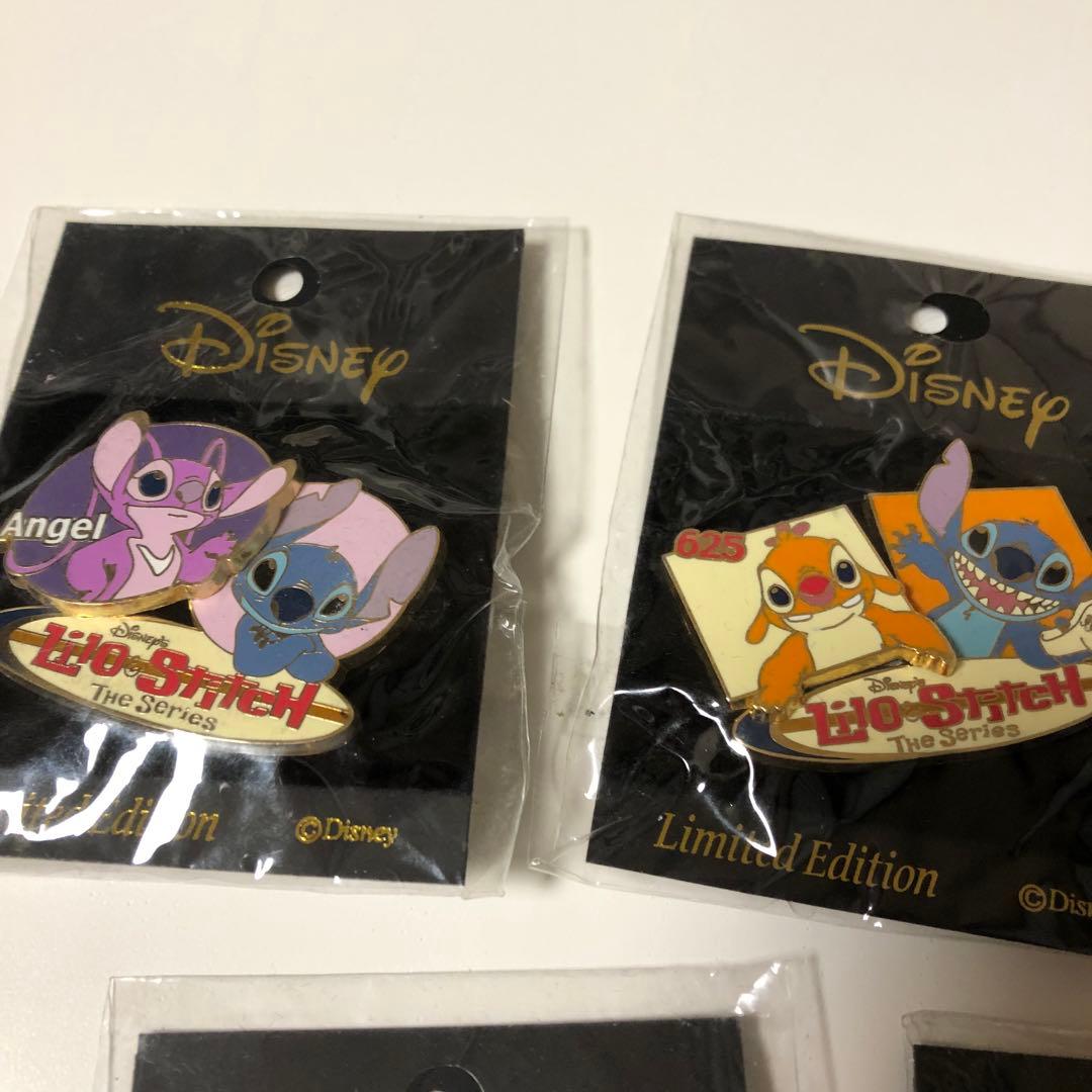 ディズニー リロ＆スティッチ 限定ピンバッジ 5種類コンプリートセット