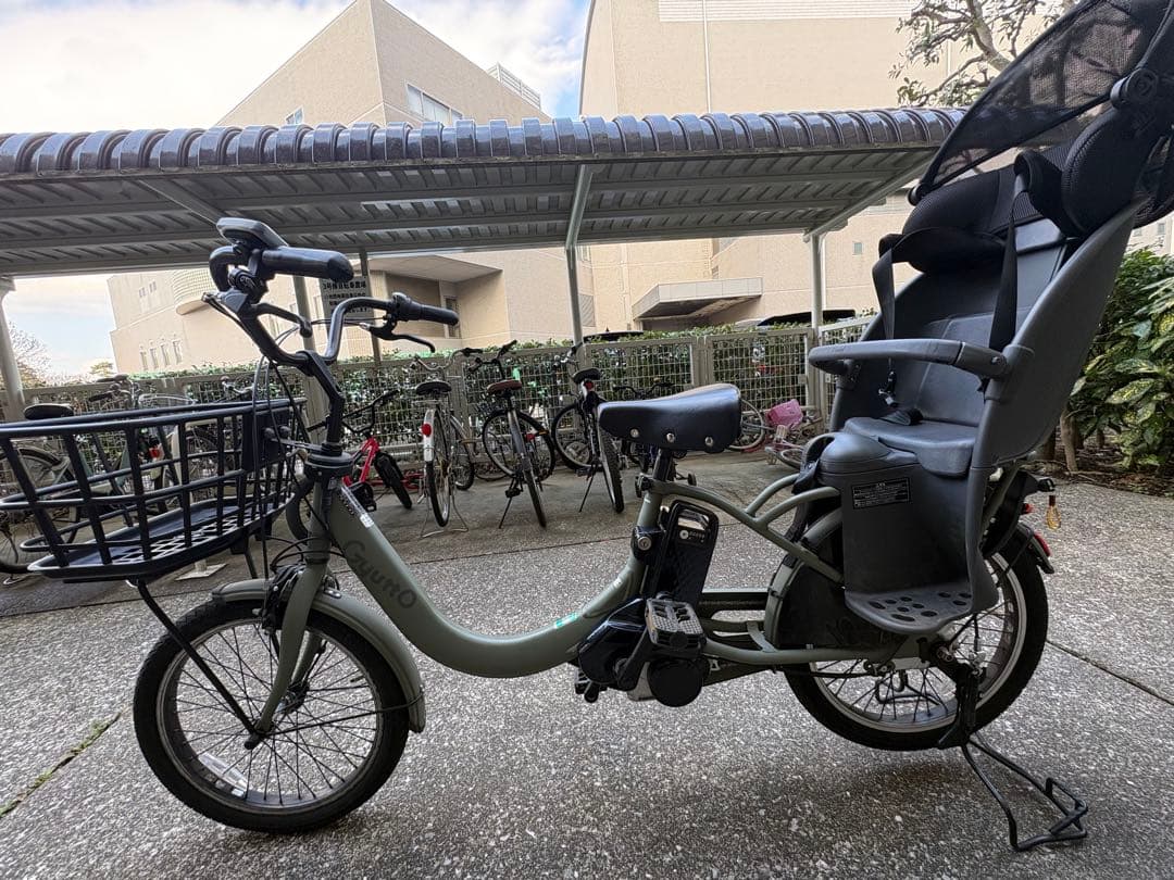 電動アシスト自転車 チャイルドシート付き