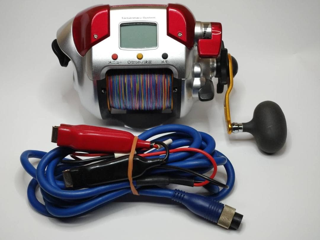 【超美品】シマノ 09電動丸 4000 PLAYS 電動リール