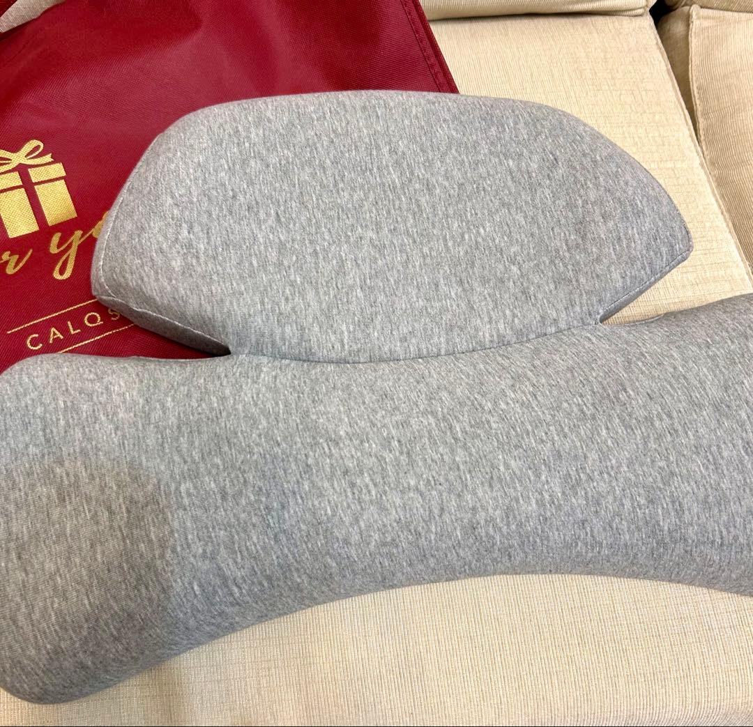 首と肩のことだけを考えたダブル枕(ベーシック)/未使用の別売り冷感カバー付き！