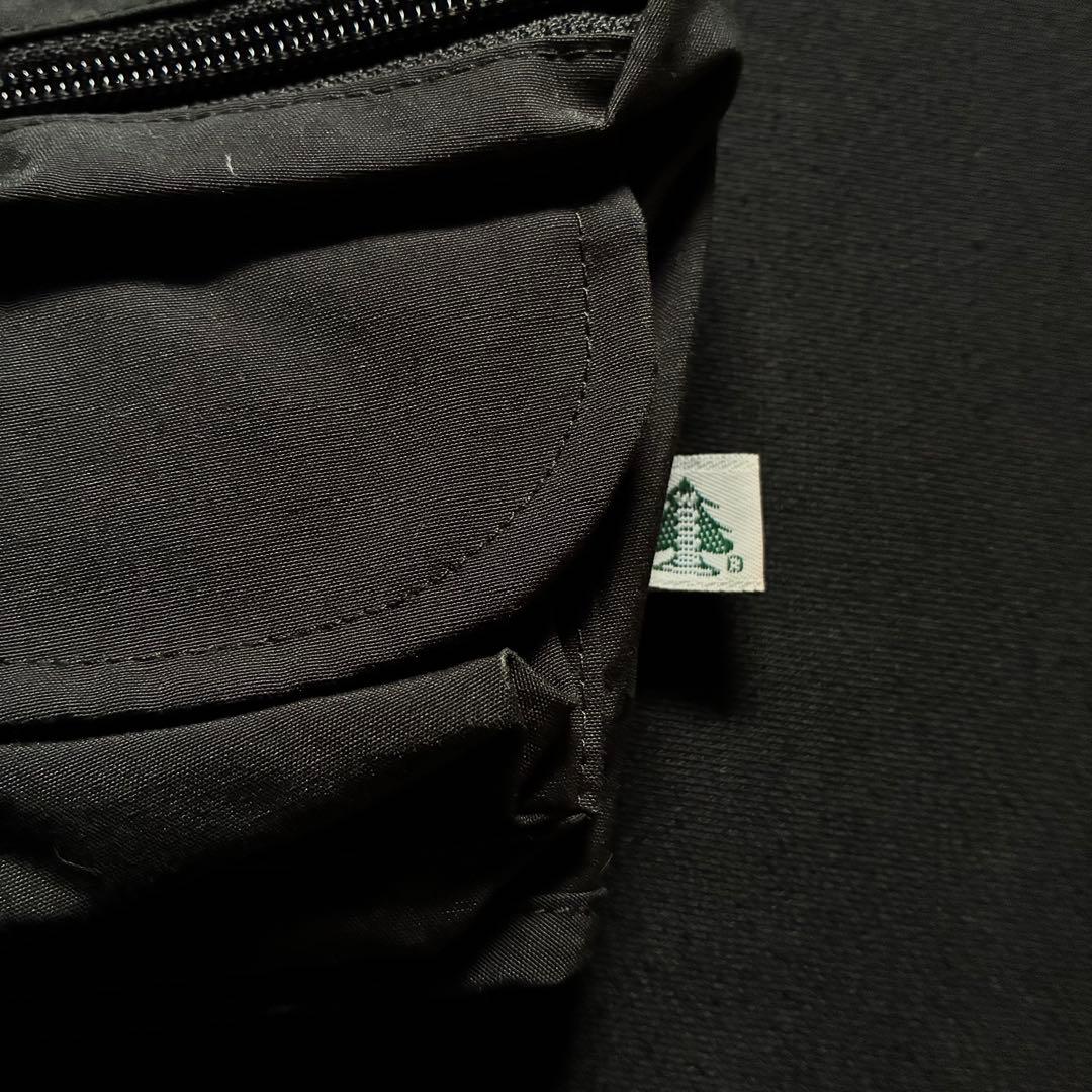 極美品 カナダ製 90s woods フィッシングベスト 黒 短丈 釣り 毛鉤