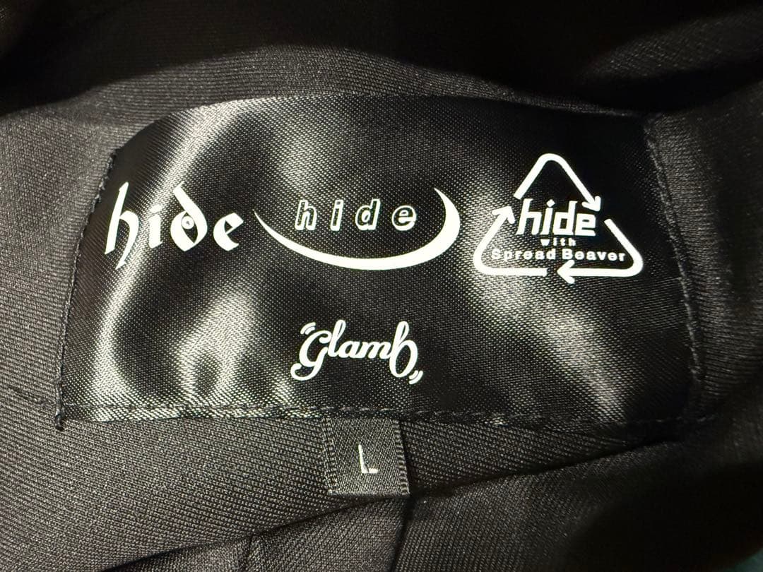 hide × glamb hide Paint Track Jacket
