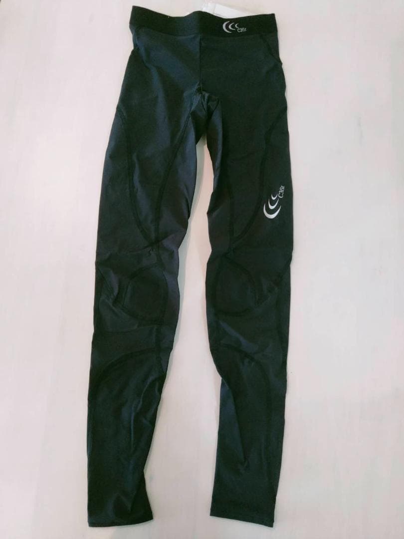 C3fit 3FW14127 インパクトエアーロングタイツ 黒 レディース L