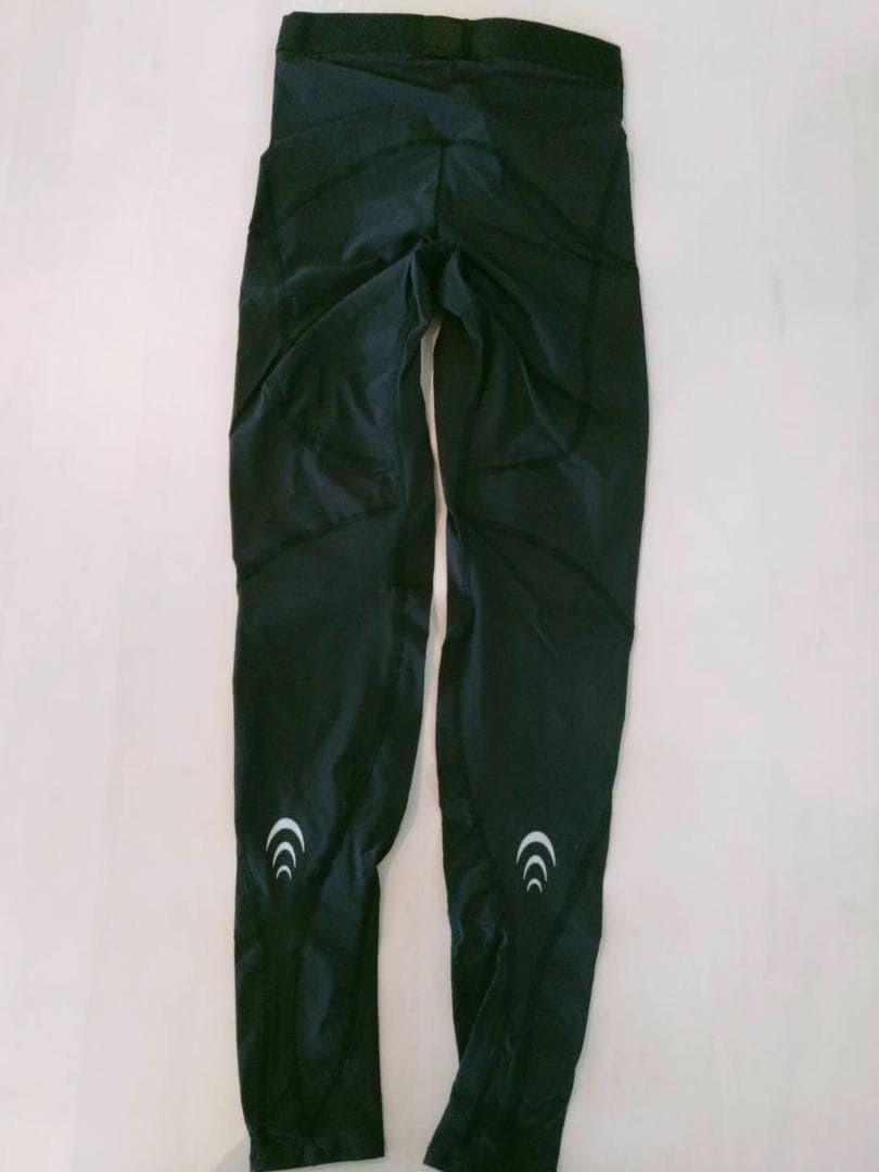 C3fit 3FW14127 インパクトエアーロングタイツ 黒 レディース L