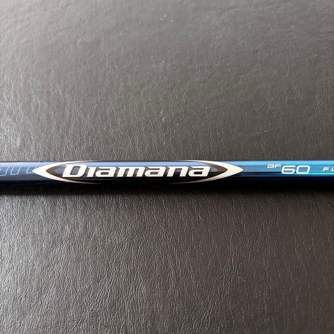 未使用に近いゴルフクラブシャフトdiamana RF60プロギアPRGRスリーブ
