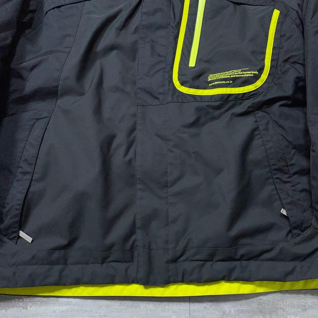 美品 ヒートナビ DESCENTE デサント スキーウェア メンズXO 黒