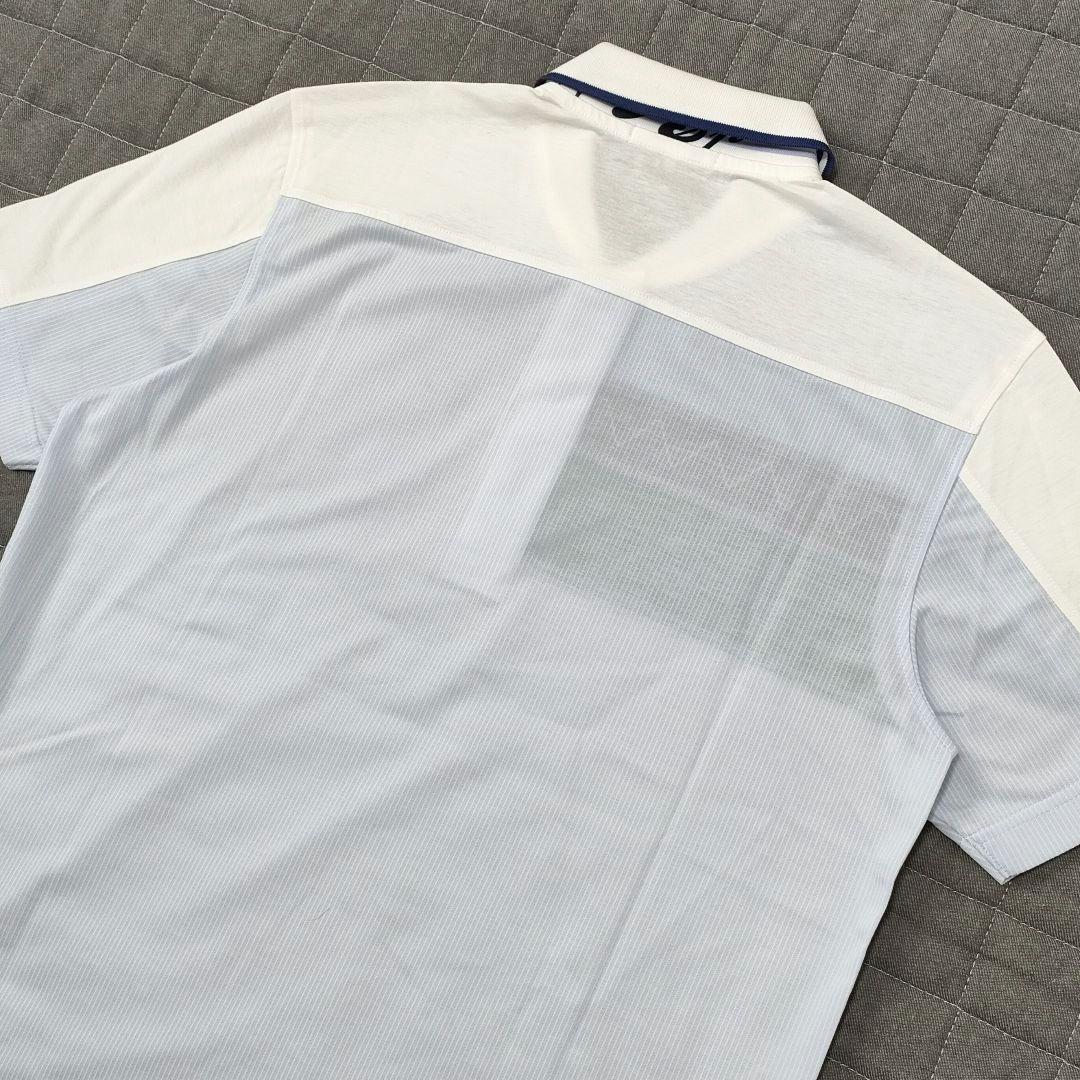 【新品タグ付き】カステルバジャック　半袖シャツ　接触冷感　前後切替え　サイズ46