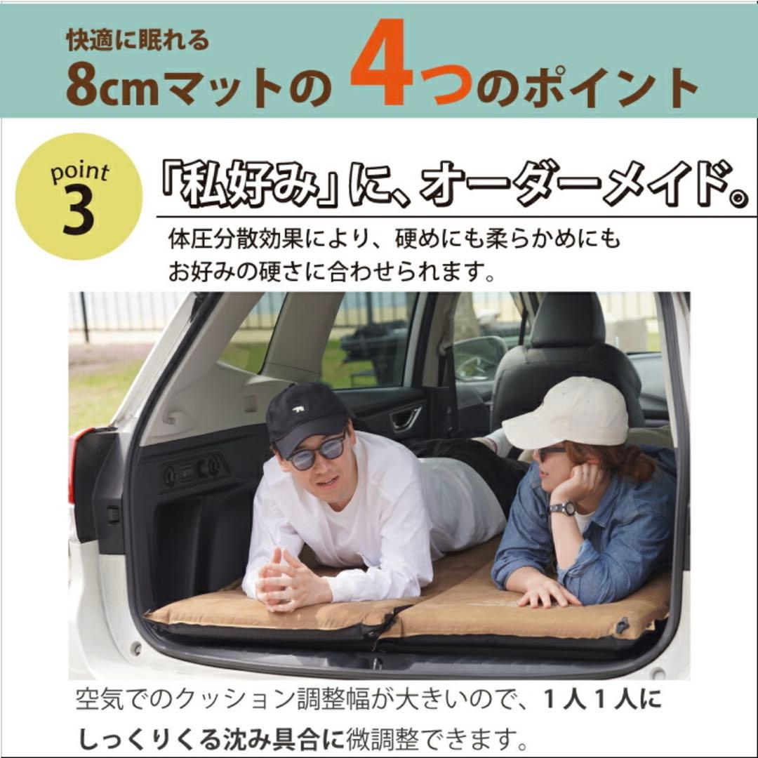 2枚セットインフレーターマットbears rock二枚セット