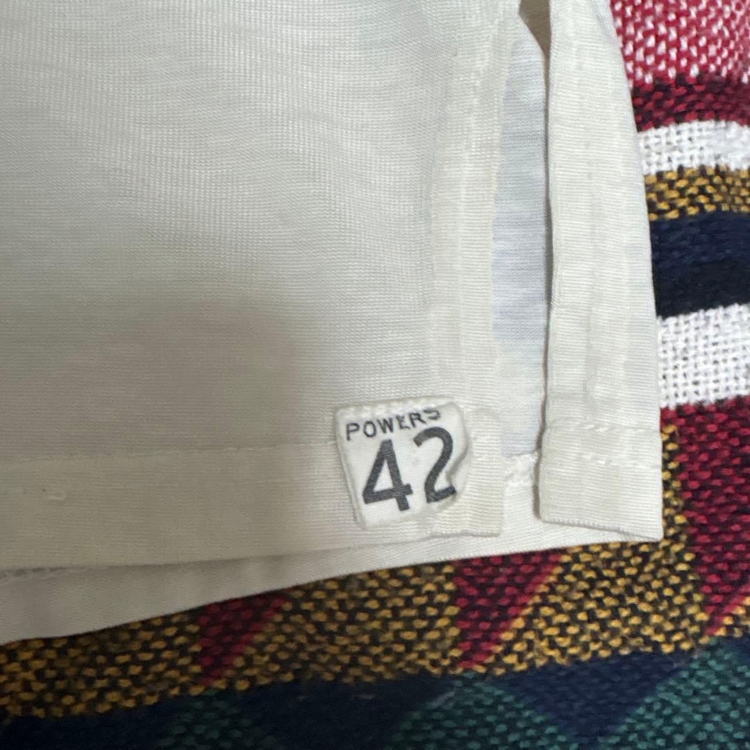 60sPOWERS フットボールtシャツ