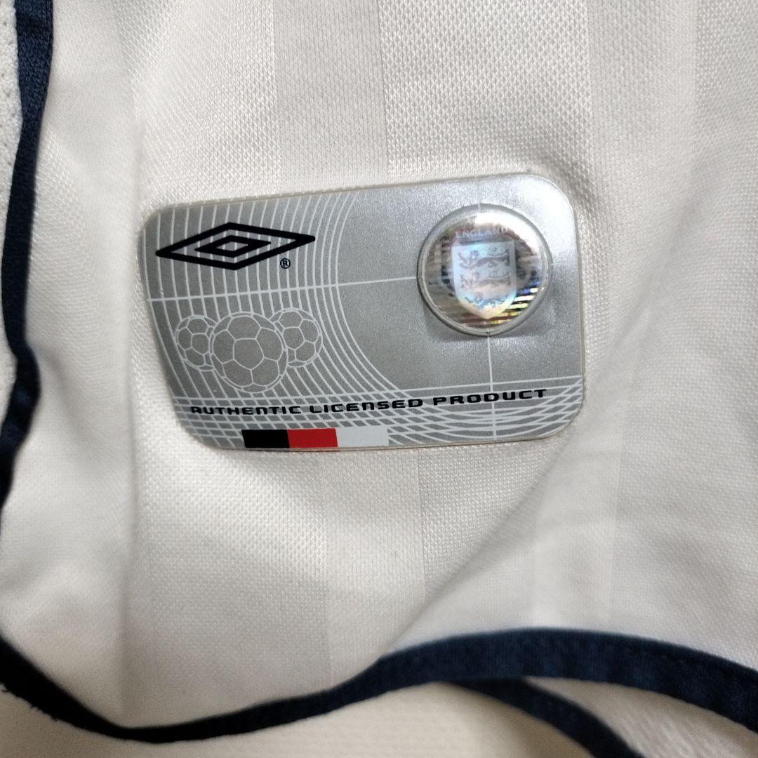 イングランド代表 Umbro ホワイトシャツ