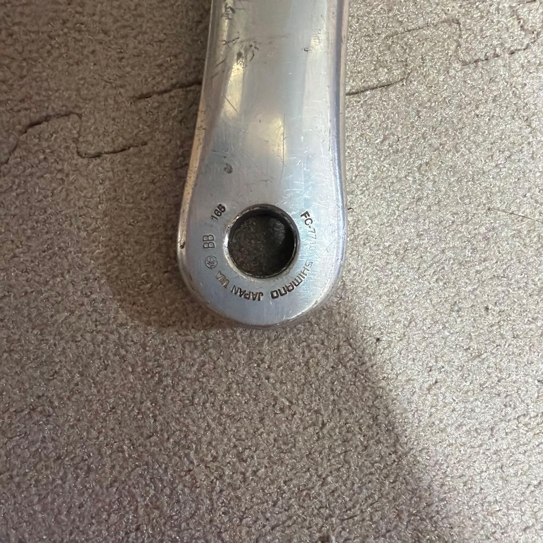 DURA-ACE 7710 トラッククランク 165mm