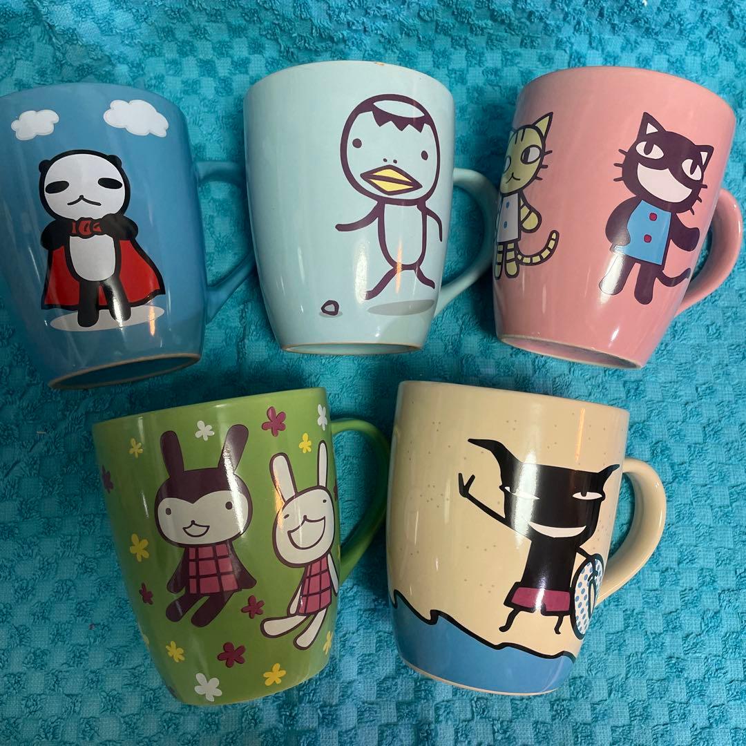 アランジアロンゾ　マグカップ5個セット