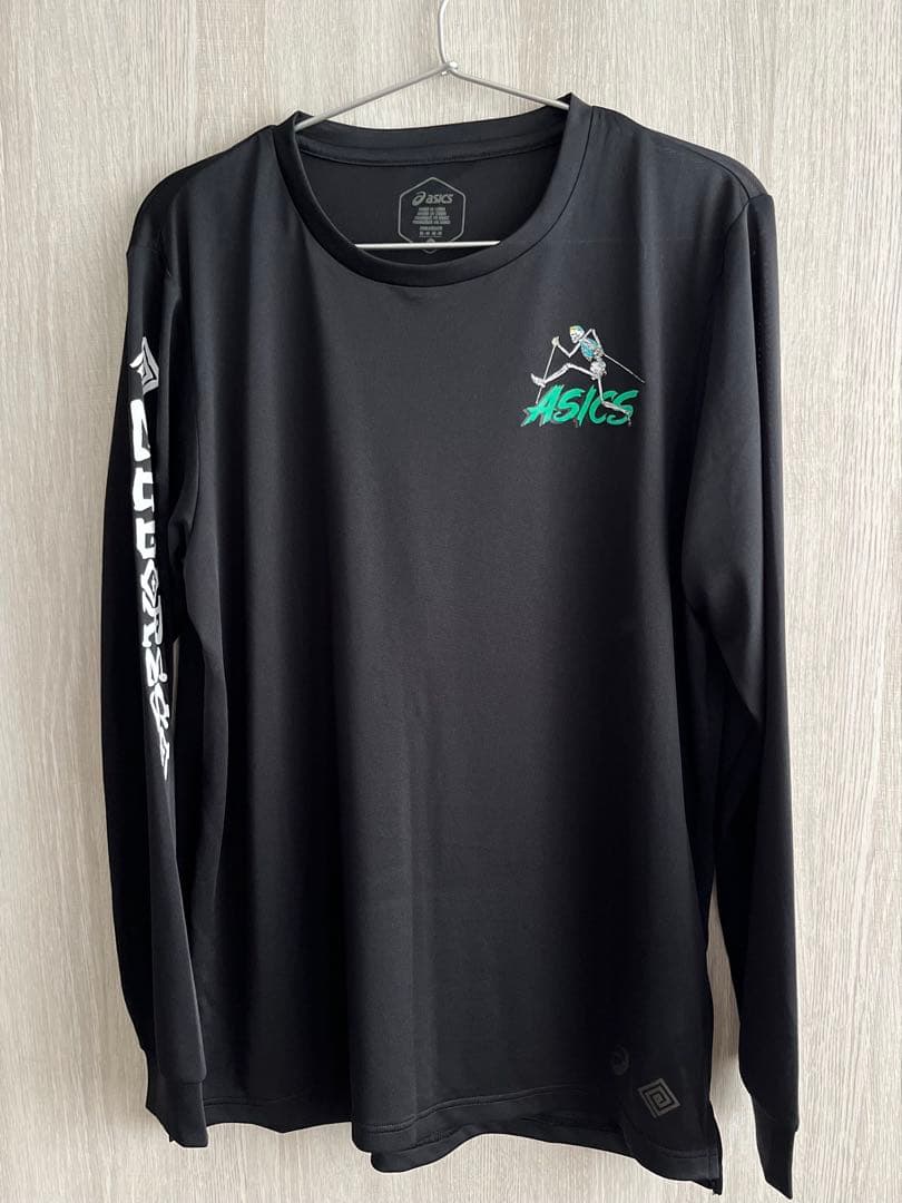 ランニング用シャツ (エルドレッソ× asics、M)