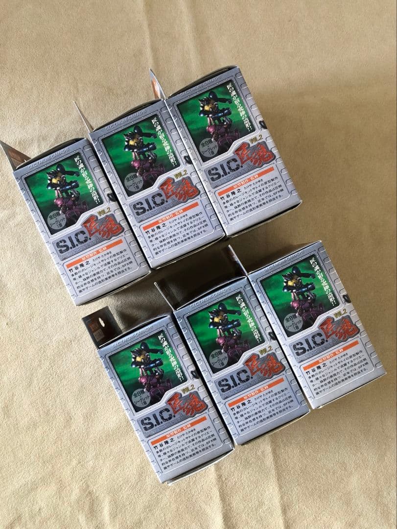【未開封】S.I.C.匠魂VOL.2（6箱）+ 開封済フィギュア 5体 セット