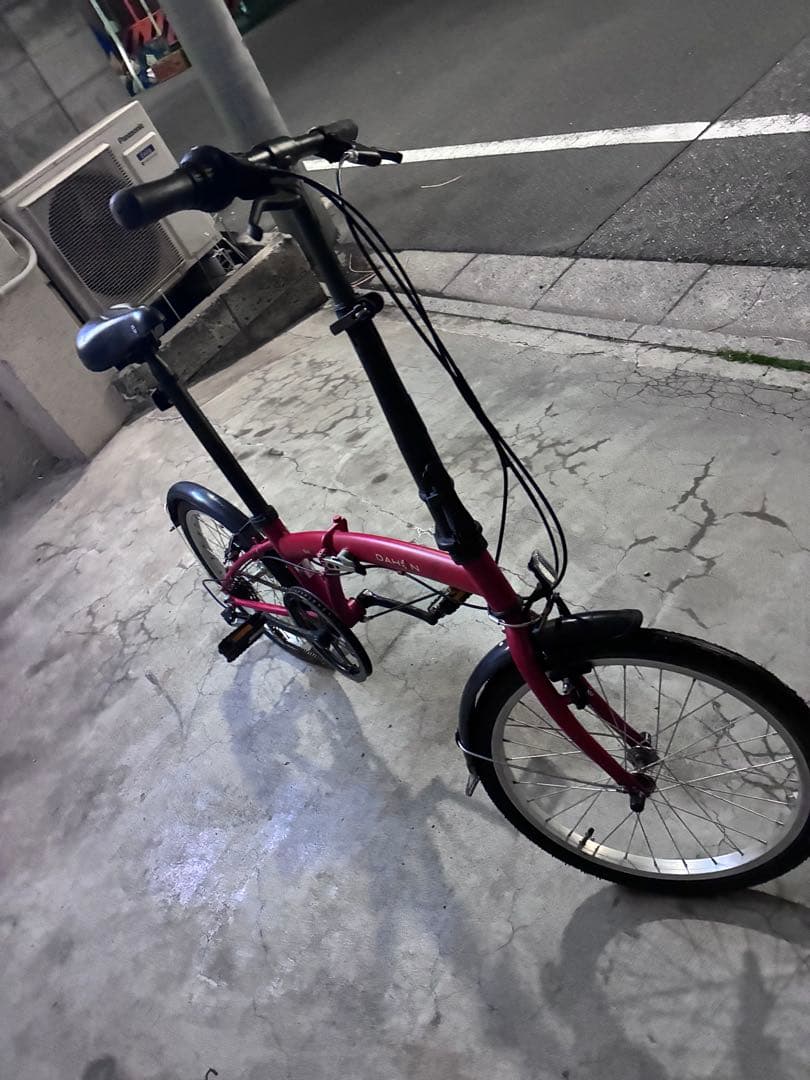 【日暮里引き取り限定】赤　dahon d6