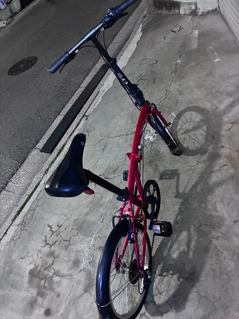 【日暮里引き取り限定】赤　dahon d6