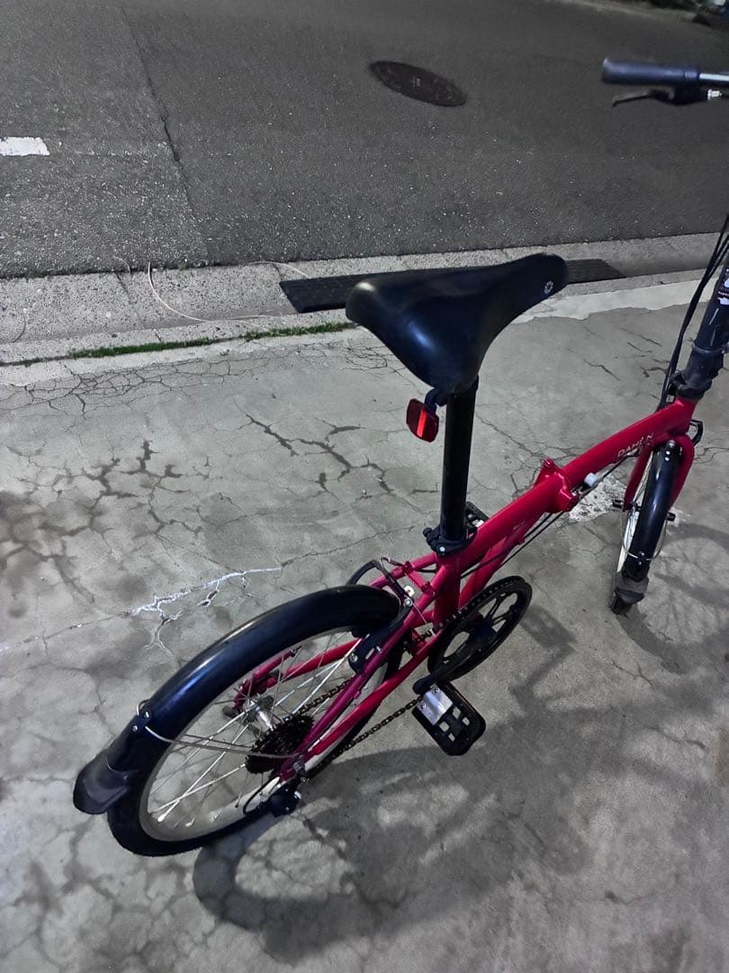【日暮里引き取り限定】赤　dahon d6