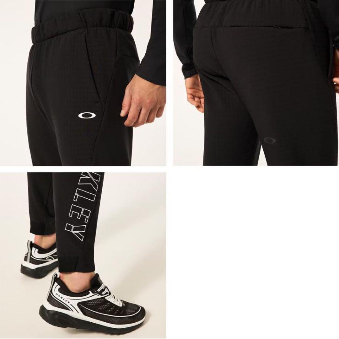 オークリー　トレーニングウォームパンツ　保温撥水　ブラック　 JPN-XL