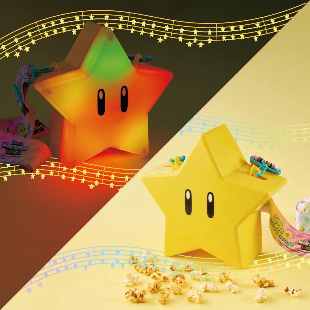 【新品限定】USJ 25周年×ニンテンドー5周年記念 スター ポップコーンバケツ