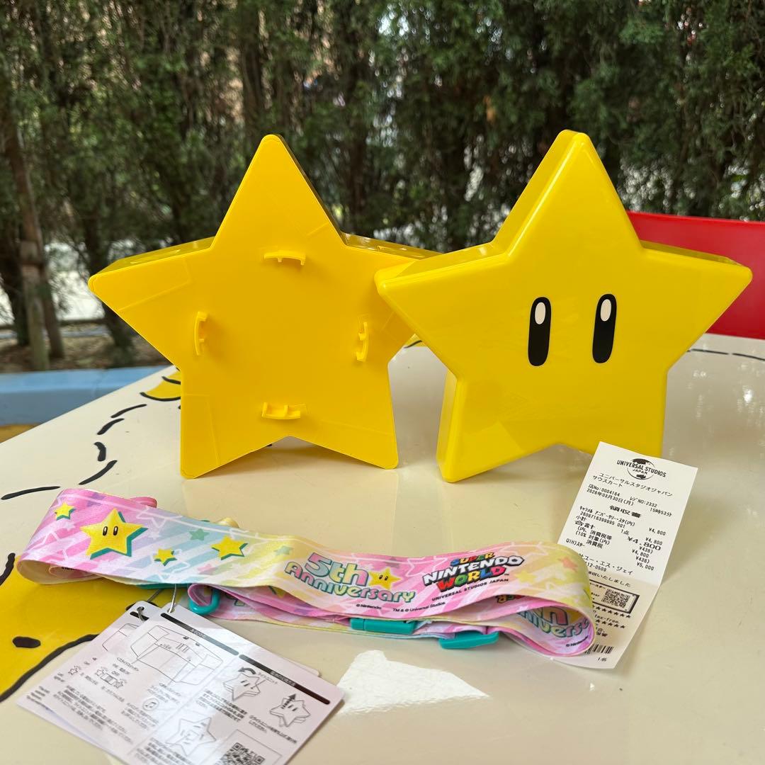 【新品限定】USJ 25周年×ニンテンドー5周年記念 スター ポップコーンバケツ