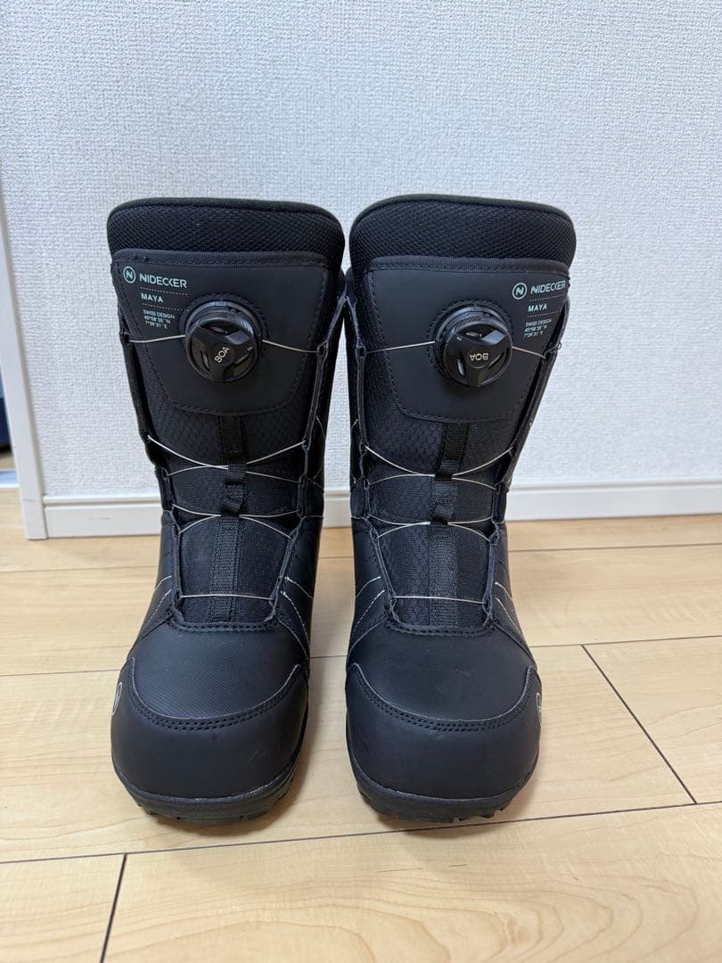 NIDECKER 女性用スノーボードブーツ ブラック